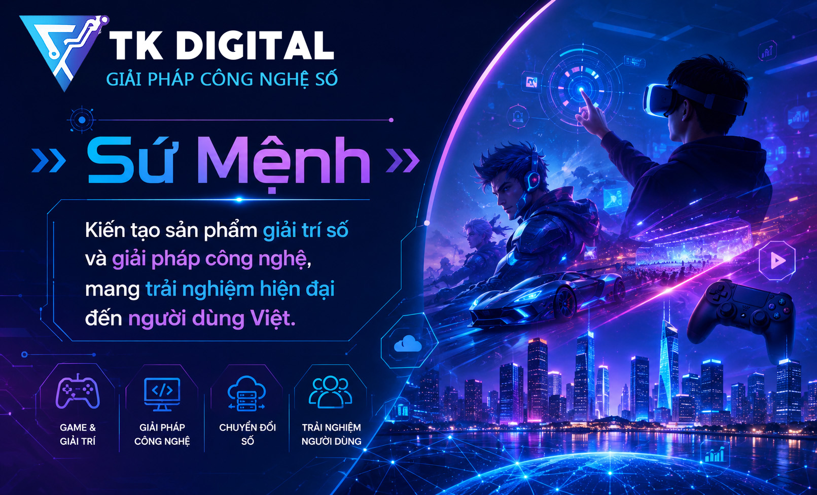 Giải pháp công nghệ số toàn diện của TK Digital